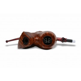 Cachimbo Bertoldi Freehand Churchwarden Briar com Filtro 9mm